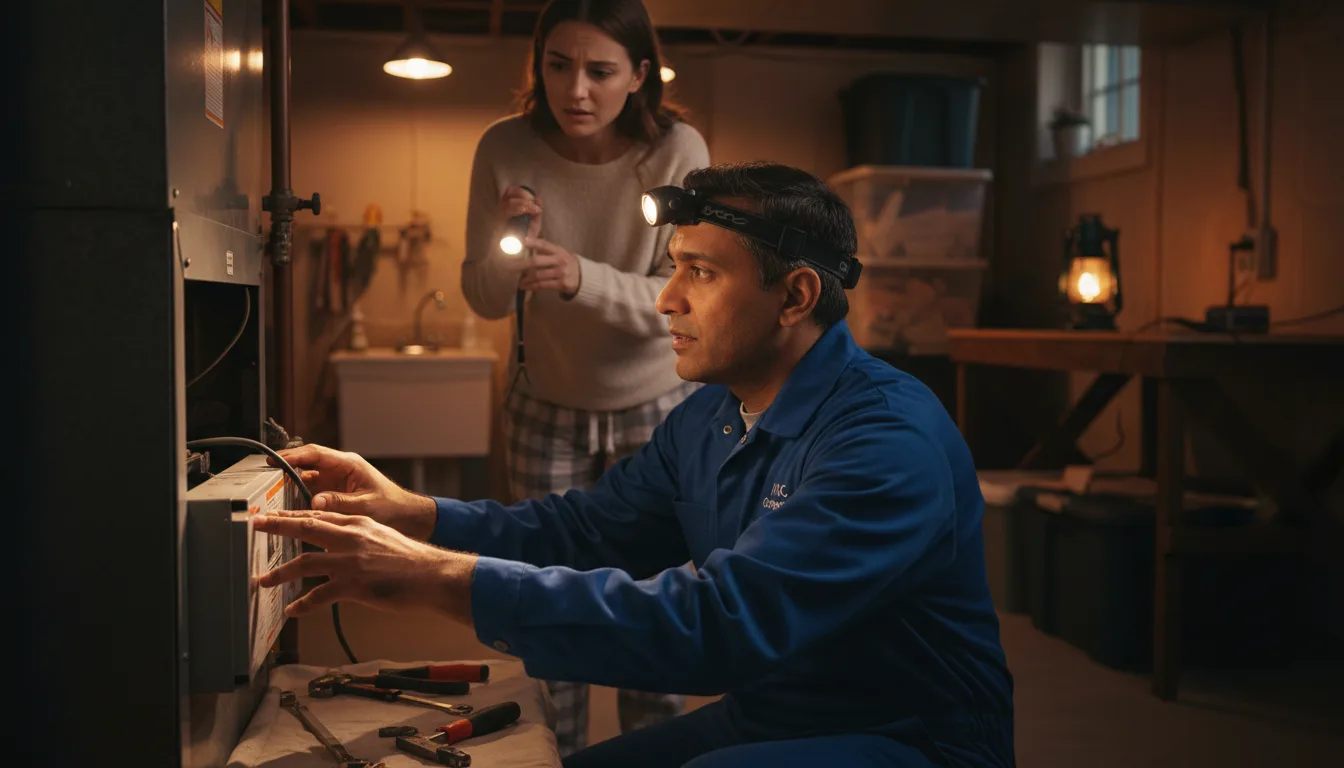 Emergency HVAC Repair in Halliday, ND near me · HVAC